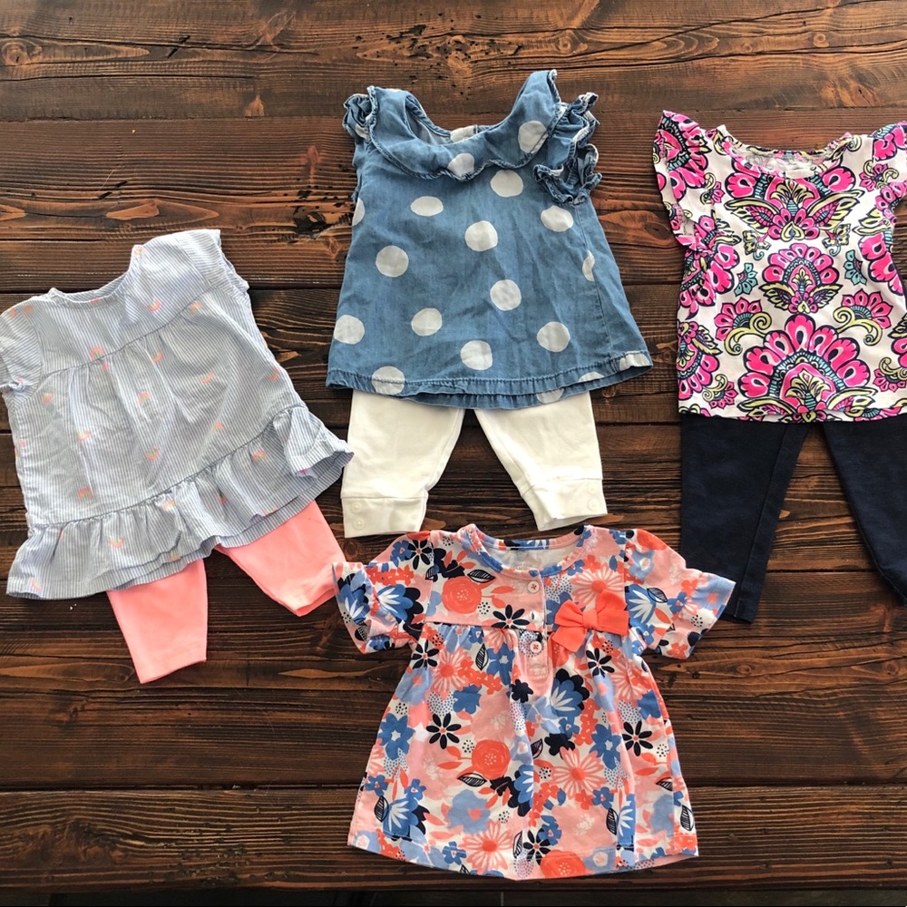 Little girl outfit mix